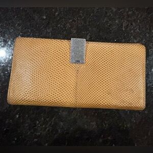 Gucci Vintage Karung snake wallet